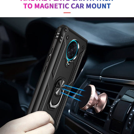 Shockproof TPU + PC Protective Case with 360 Degree Rotating Holder, For Xiaomi Redmi K30 Pro
