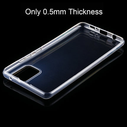 0.5mm Ultra-Thin Transparent TPU Protective Case, For Samsung Galaxy A51 5G
