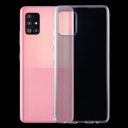 0.5mm Ultra-Thin Transparent TPU Protective Case, For Samsung Galaxy A51 5G