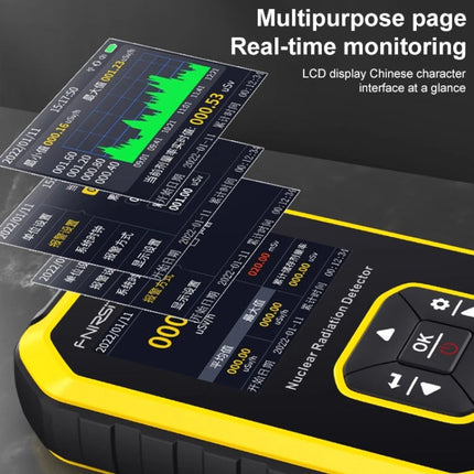 GC01 Home Lndustrial Marble Radioactive X / Y Ray Nuclear Radiation Detector Geiger Counter, GC01