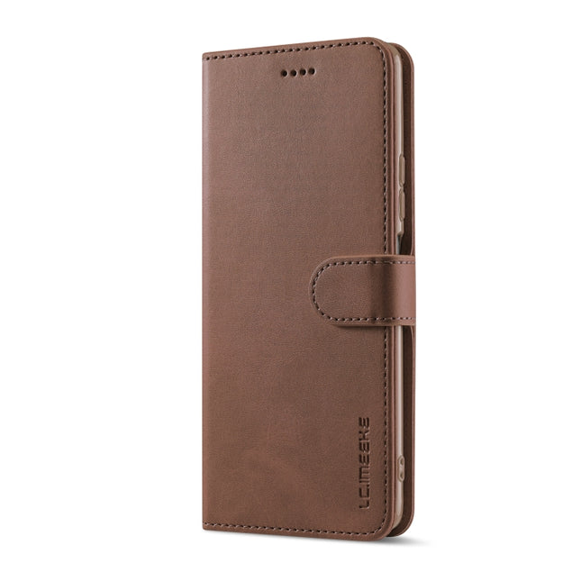 LC.IMEEKE Calf Texture Horizontal Flip Leather Case