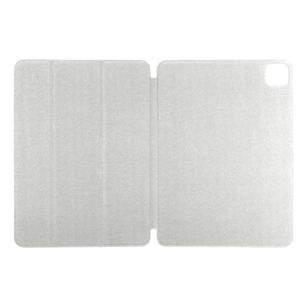 Horizontal Flip Ultra-thin Double-sided Clip Without Magnetic PU Leather Case With Three-folding Holder & Sleep / Wake-up Function, For iPad Pro 11 inch (2020) / Pro 11 2018 / Air 2020 10.9