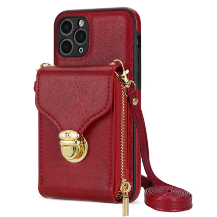 Zipper Hardware Card Wallet Phone Case, For iPhone 11 Pro Max, For iPhone 11 Pro, For iPhone 11, For iPhone 13 mini
