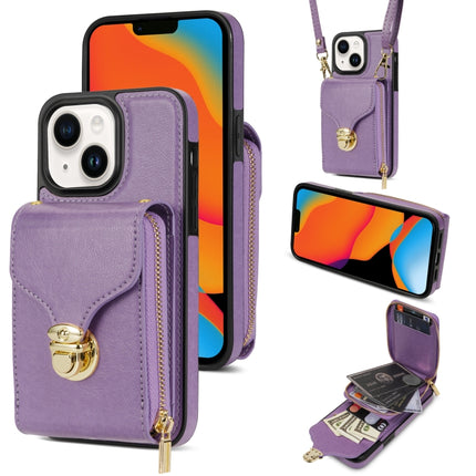 Zipper Hardware Card Wallet Phone Case, For iPhone 11 Pro Max, For iPhone 11 Pro, For iPhone 11, For iPhone 13 mini