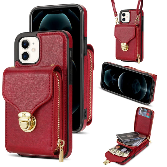 Zipper Hardware Card Wallet Phone Case, For iPhone 12 mini, For iPhone XS Max, For iPhone XS / X, For iPhone XR