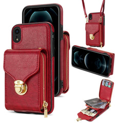 Zipper Hardware Card Wallet Phone Case, For iPhone 12 mini, For iPhone XS Max, For iPhone XS / X, For iPhone XR