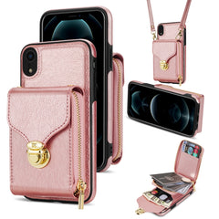 Zipper Hardware Card Wallet Phone Case, For iPhone 12 mini, For iPhone XS Max, For iPhone XS / X, For iPhone XR