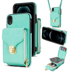 Zipper Hardware Card Wallet Phone Case, For iPhone 12 mini, For iPhone XS Max, For iPhone XS / X, For iPhone XR