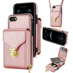 For iPhone SE 2022 / SE 2020 / 8 / 7 / Rose Gold