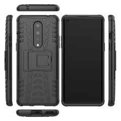 Tire Texture Shockproof TPU + PC Protective Case with Holder, For OnePlus 8, For Motorola Moto G Power, For Samsung Galaxy A41 EU Version, For Samsung Galaxy Tab A 8.4 2020