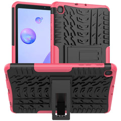 Tire Texture Shockproof TPU + PC Protective Case with Holder, For OnePlus 8, For Motorola Moto G Power, For Samsung Galaxy A41 EU Version, For Samsung Galaxy Tab A 8.4 2020