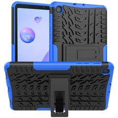 Tire Texture Shockproof TPU + PC Protective Case with Holder, For OnePlus 8, For Motorola Moto G Power, For Samsung Galaxy A41 EU Version, For Samsung Galaxy Tab A 8.4 2020