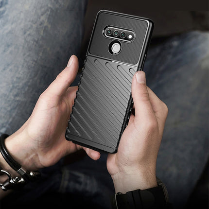 Thunderbolt Shockproof TPU Protective Soft Case, For LG Stylo 6