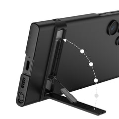 GKK Triumph Ultra Thin Full Coverage Phone Case with Stand, For Samsung Galaxy S23 Ultra 5G