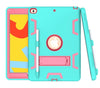 Shockproof PC + Silicone Protective Case with Holder & Pen Slot, For iPad 10.2