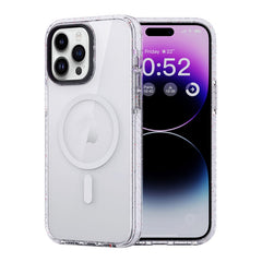 Rock Crystal Armor Shockproof Magsafe Phone Case, For iPhone 14 Pro, For iPhone 14 Pro Max