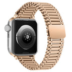For Apple Watch Series 8&7 41mm / SE 2&6&SE&5&4 40mm / 3&2&1 38mm / Rose Gold