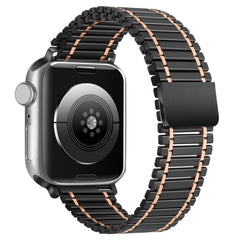 Chain Magnetic Stainless Steel Watch Band, For Apple Watch Series 8&7 41mm / SE 2&6&SE&5&4 40mm / 3&2&1 38mm, For Apple Watch Ultra 49mm / Series 8&7 45mm / SE 2&6&SE&5&4 44mm / 3&2&1 42mm