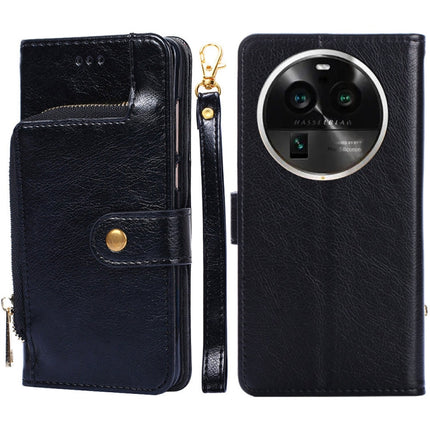 Zipper Bag Leather Phone Case, For Motorola Moto G Power 2023, For OPPO Find X6 5G, For OPPO Find X6 Pro 5G, For Realme C55 4G, For Realme GT Neo5, For Realme V30 5G / V30T