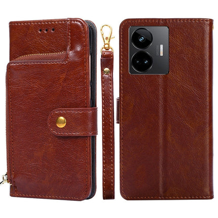 Zipper Bag Leather Phone Case, For Motorola Moto G Power 2023, For OPPO Find X6 5G, For OPPO Find X6 Pro 5G, For Realme C55 4G, For Realme GT Neo5, For Realme V30 5G / V30T
