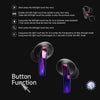 Fingertime T17 TWS Portable Mini In-Ear Wireless Bluetooth Waterproof Earphone, T17