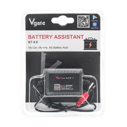 Vgate BA100 Car 12V Bluetooth 4.0 Battery Assistant Analyzer Tester, Vgate BA100