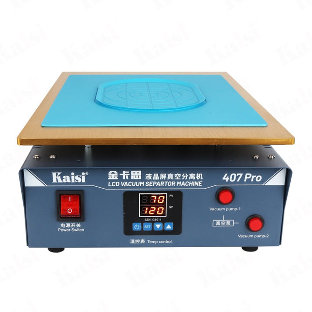 Kaisi 407 Pro 17 inch Dual Vacuum Pump LCD Screen Separator Machine, AU Plug, UK Plug, EU Plug