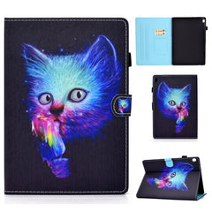 Colored Drawing Stitching Horizontal Flip Leather Case, with Holder & Card Slots & Sleep / Wake-up Function, For Lenovo Tab M10 HD TB-X505F, For Lenovo M10 Plus TB-X606F