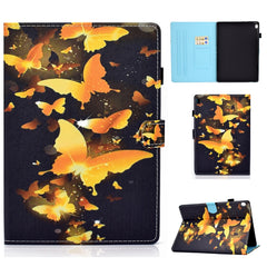 Colored Drawing Stitching Horizontal Flip Leather Case, with Holder & Card Slots & Sleep / Wake-up Function, For Lenovo Tab M10 HD TB-X505F, For Lenovo M10 Plus TB-X606F