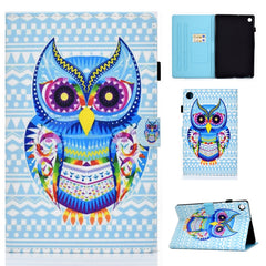 Colored Drawing Stitching Horizontal Flip Leather Case, with Holder & Card Slots & Sleep / Wake-up Function, For Lenovo Tab M10 HD TB-X505F, For Lenovo Tab M10 Plus TB-X606