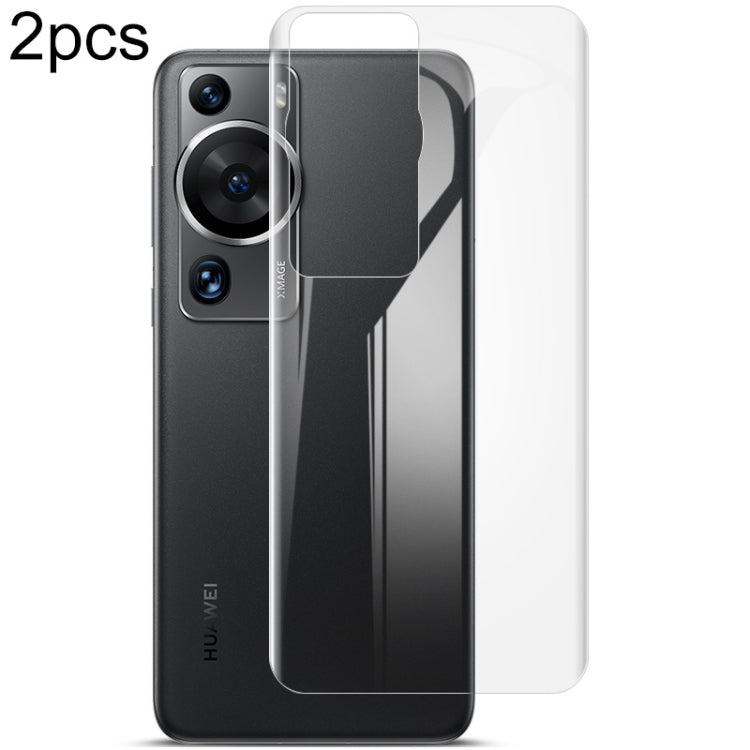 2pcs imak Curved Hydrogel Film Pnone Back Protector, For Huawei P60 / P60 Pro, For OnePlus Ace 2 / 11R 5G, For OnePlus 11 5G, For OPPO Find X6 5G, For OPPO Find X6 Pro 5G