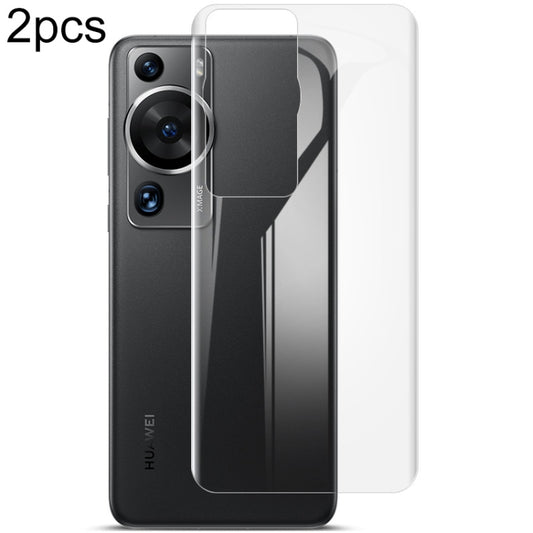 2pcs imak Curved Hydrogel Film Pnone Back Protector, For Huawei P60 / P60 Pro, For OnePlus Ace 2 / 11R 5G, For OnePlus 11 5G, For OPPO Find X6 5G, For OPPO Find X6 Pro 5G