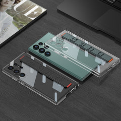GKK TPU + PC + Wrist Strap Transparent Shockproof Phone Case, For Samsung Galaxy S23 Ultra