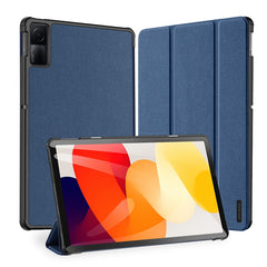 DUX DUCIS Domo Series Magnetic Flip Leather Tablet Case, For Xiaomi Pad 7 / 7 Pro, For Xiaomi Redmi Pad SE 4G, For Xiaomi Redmi Pad SE, For Xiaomi Pad 6 Pro / Pad 6