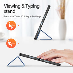 DUX DUCIS Domo Series Magnetic Flip Leather Tablet Case, For Xiaomi Pad 7 / 7 Pro, For Xiaomi Redmi Pad SE 4G, For Xiaomi Redmi Pad SE, For Xiaomi Pad 6 Pro / Pad 6