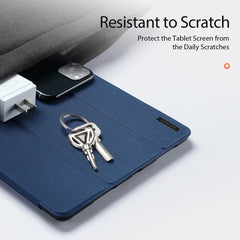 DUX DUCIS Domo Series Magnetic Flip Leather Tablet Case, For Xiaomi Pad 7 / 7 Pro, For Xiaomi Redmi Pad SE 4G, For Xiaomi Redmi Pad SE, For Xiaomi Pad 6 Pro / Pad 6