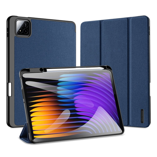 DUX DUCIS Domo Series Magnetic Flip Leather Tablet Case, For Xiaomi Pad 7 / 7 Pro, For Xiaomi Redmi Pad SE 4G, For Xiaomi Redmi Pad SE, For Xiaomi Pad 6 Pro / Pad 6