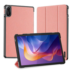 DUX DUCIS Domo Series Magnetic Flip Leather Tablet Case, For Xiaomi Pad 7S Pro 12.5, For Xiaomi Redmi Pad 2, For Xiaomi Pad 7 / 7 Pro, For Xiaomi Redmi Pad SE 4G, For Xiaomi Redmi Pad SE, For Xiaomi Pad 6 Pro / Pad 6