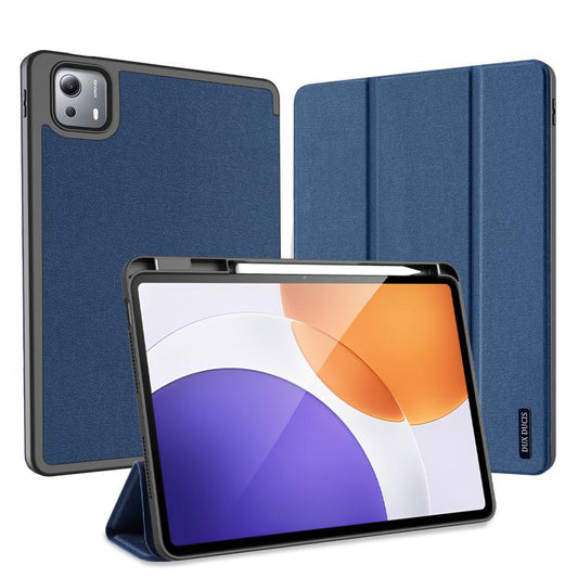 DUX DUCIS Domo Series Magnetic Flip Leather Tablet Case, For Xiaomi Pad 7S Pro 12.5, For Xiaomi Redmi Pad 2, For Xiaomi Pad 7 / 7 Pro, For Xiaomi Redmi Pad SE 4G, For Xiaomi Redmi Pad SE, For Xiaomi Pad 6 Pro / Pad 6