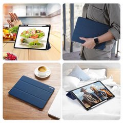 DUX DUCIS Domo Series Magnetic Flip Leather Tablet Case, For Xiaomi Pad 7S Pro 12.5, For Xiaomi Redmi Pad 2, For Xiaomi Pad 7 / 7 Pro, For Xiaomi Redmi Pad SE 4G, For Xiaomi Redmi Pad SE, For Xiaomi Pad 6 Pro / Pad 6