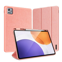 DUX DUCIS Domo Series Magnetic Flip Leather Tablet Case, For Xiaomi Pad 7S Pro 12.5, For Xiaomi Redmi Pad 2, For Xiaomi Pad 7 / 7 Pro, For Xiaomi Redmi Pad SE 4G, For Xiaomi Redmi Pad SE, For Xiaomi Pad 6 Pro / Pad 6