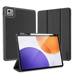 DUX DUCIS Domo Series Magnetic Flip Leather Tablet Case, For Xiaomi Pad 7S Pro 12.5, For Xiaomi Redmi Pad 2, For Xiaomi Pad 7 / 7 Pro, For Xiaomi Redmi Pad SE 4G, For Xiaomi Redmi Pad SE, For Xiaomi Pad 6 Pro / Pad 6