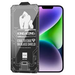 WK WTP-066 King Kong Vacha 9D Curved HD Tempered Glass Film, For iPhone 14, For iPhone 14 Plus, For iPhone 14 Pro, For iPhone 14 Pro Max, For iPhone 13, For iPhone 13 Pro, For iPhone 13 Pro Max, For iPhone 12 Pro