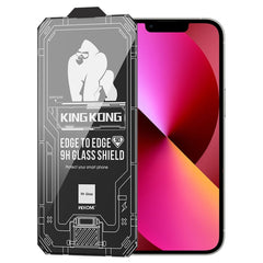 WK WTP-066 King Kong Vacha 9D Curved HD Tempered Glass Film, For iPhone 14, For iPhone 14 Plus, For iPhone 14 Pro, For iPhone 14 Pro Max, For iPhone 13, For iPhone 13 Pro, For iPhone 13 Pro Max, For iPhone 12 Pro
