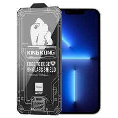 WK WTP-066 King Kong Vacha 9D Curved HD Tempered Glass Film, For iPhone 14, For iPhone 14 Plus, For iPhone 14 Pro, For iPhone 14 Pro Max, For iPhone 13, For iPhone 13 Pro, For iPhone 13 Pro Max, For iPhone 12 Pro