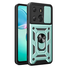 Sliding Camera Cover Design TPU+PC Protective Case, For Tecno Pop 7 Pro / Spark Go 2023