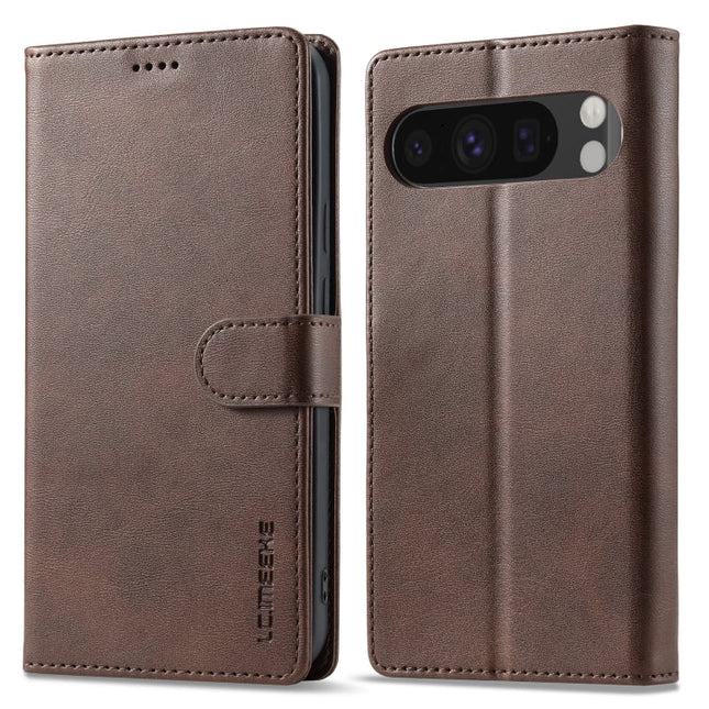 LC.IMEEKE Calf Texture Flip Leather Phone Case, For Google Pixel 9 Pro XL, For Google Pixel 9 / 9 Pro, For Google Pixel 8a, For Google Pixel 8