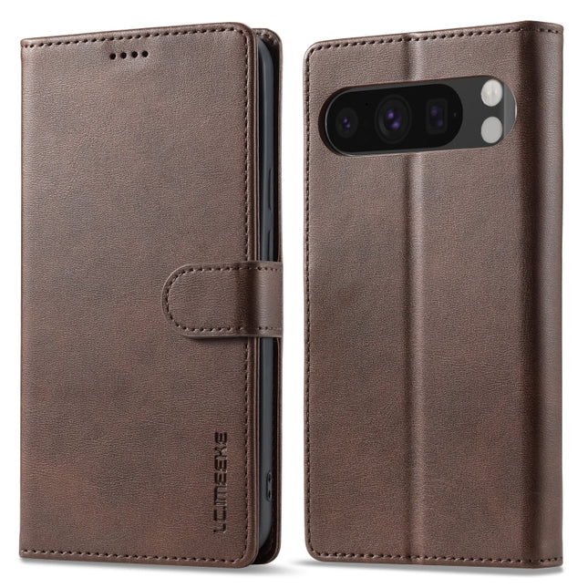 LC.IMEEKE Calf Texture Flip Leather Phone Case, For Google Pixel 9 Pro XL, For Google Pixel 9 / 9 Pro, For Google Pixel 8a, For Google Pixel 8