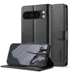 LC.IMEEKE Calf Texture Flip Leather Phone Case, For Google Pixel 9a, For Google Pixel 9 Pro XL, For Google Pixel 9 / 9 Pro, For Google Pixel 8a