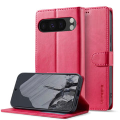 LC.IMEEKE Calf Texture Flip Leather Phone Case, For Google Pixel 9a, For Google Pixel 9 Pro XL, For Google Pixel 9 / 9 Pro, For Google Pixel 8a